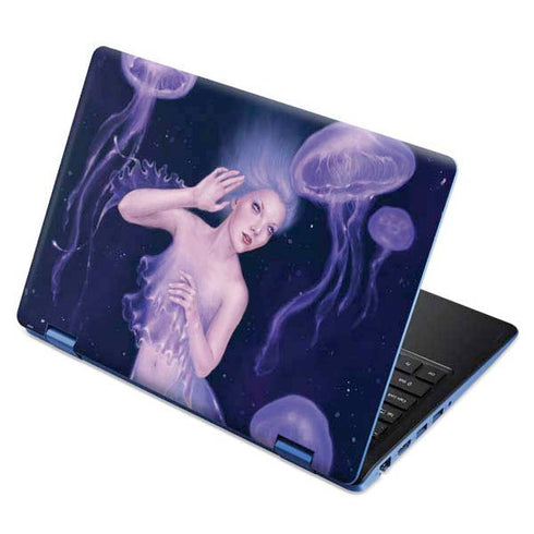 Rachel Anderson Mermaid and Jellyfish Aspire R11 11.6in Skin