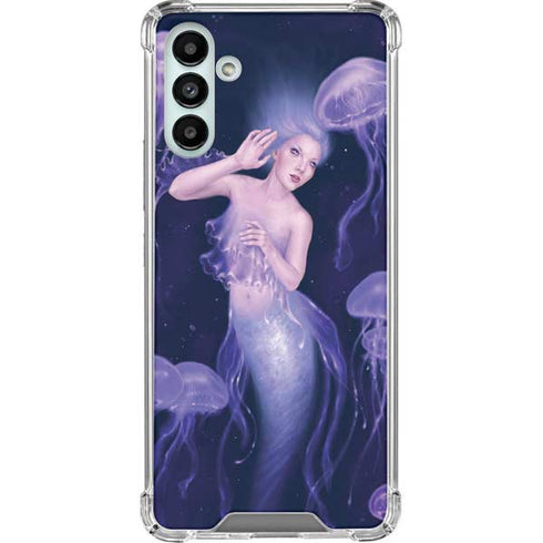 Rachel Anderson Mermaid and Jellyfish Galaxy A13 5G Clear Case