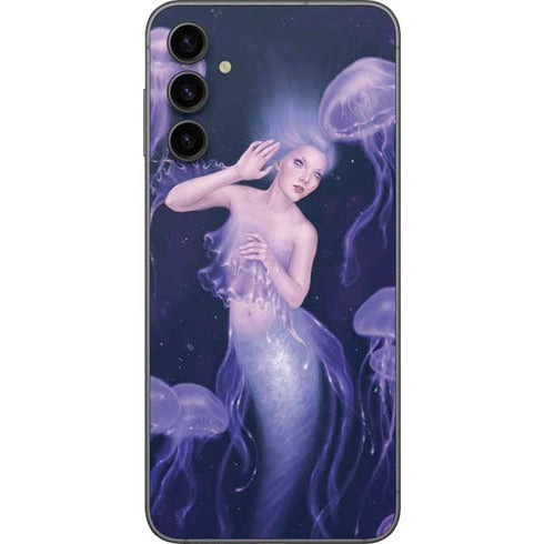Rachel Anderson Mermaid and Jellyfish Galaxy A14 5G Skin