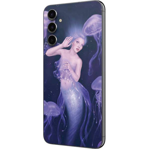 Rachel Anderson Mermaid and Jellyfish Galaxy A14 5G Skin
