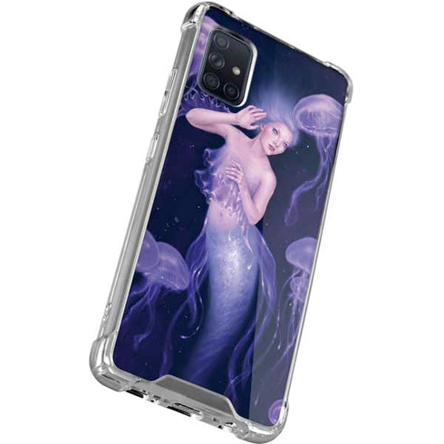 Rachel Anderson Mermaid and Jellyfish Galaxy A51 5G Clear Case
