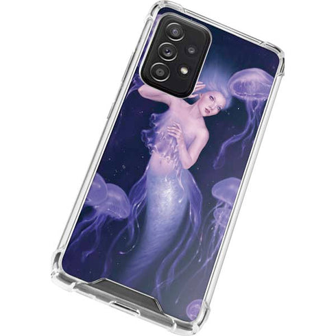 Rachel Anderson Mermaid and Jellyfish Galaxy A52 5G Clear Case