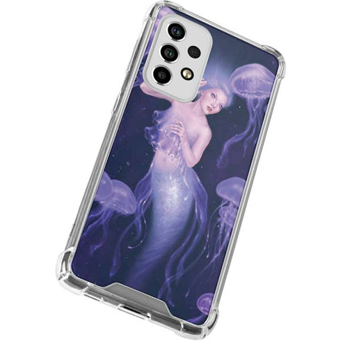 Rachel Anderson Mermaid and Jellyfish Galaxy A53 5G Clear Case