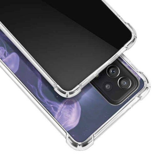 Rachel Anderson Mermaid and Jellyfish Galaxy A72 5G Clear Case