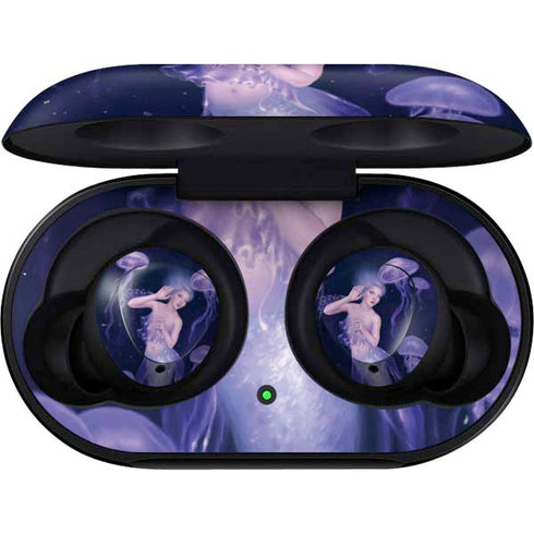 Rachel Anderson Mermaid and Jellyfish Galaxy Buds Skin