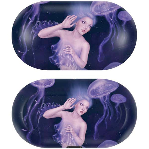 Rachel Anderson Mermaid and Jellyfish Galaxy Buds Skin