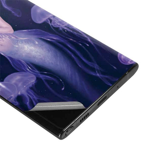 Rachel Anderson Mermaid and Jellyfish Galaxy Note 10 Plus Skin