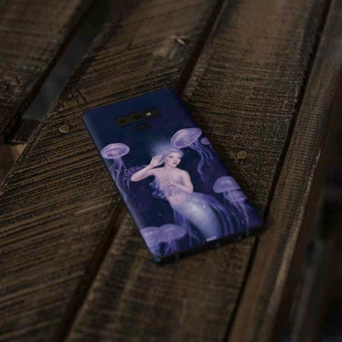 Rachel Anderson Mermaid and Jellyfish Galaxy Note 9 Skin