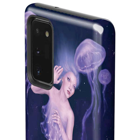 Rachel Anderson Mermaid and Jellyfish Galaxy Note20 5G Pro Case