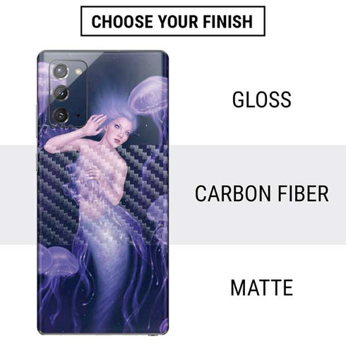 Rachel Anderson Mermaid and Jellyfish Galaxy Note20 5G Skin