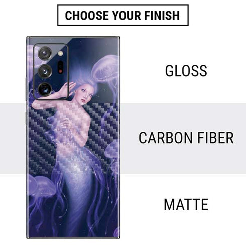 Rachel Anderson Mermaid and Jellyfish Galaxy Note20 Ultra 5G Skin