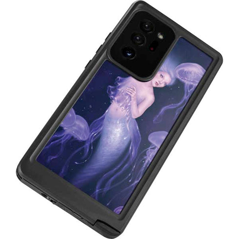 Rachel Anderson Mermaid and Jellyfish Galaxy Note20 Ultra 5G Waterproof Case