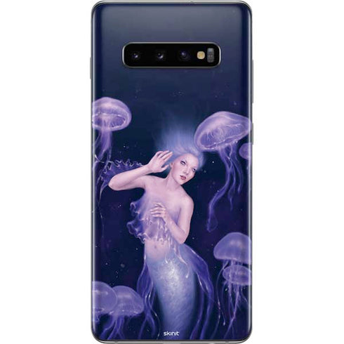 Rachel Anderson Mermaid and Jellyfish Galaxy S10 Plus Skin
