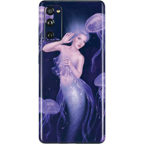 Rachel Anderson Mermaid and Jellyfish Galaxy S20 Fan Edition Skin
