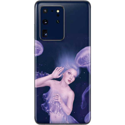 Rachel Anderson Mermaid and Jellyfish Galaxy S20 Ultra 5G Skin