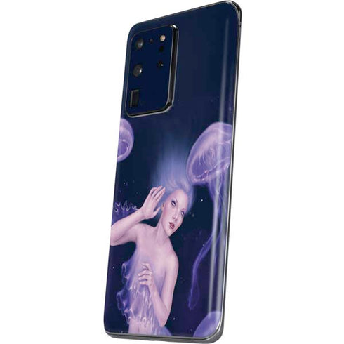 Rachel Anderson Mermaid and Jellyfish Galaxy S20 Ultra 5G Skin
