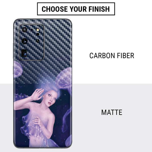 Rachel Anderson Mermaid and Jellyfish Galaxy S20 Ultra 5G Skin