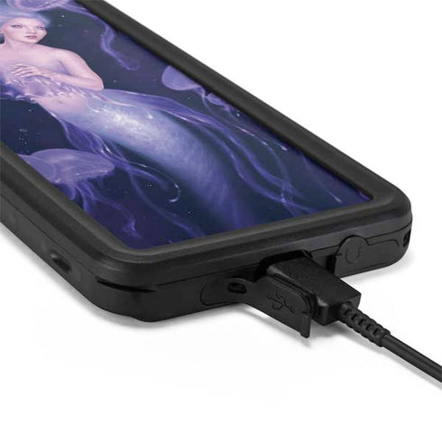 Rachel Anderson Mermaid and Jellyfish Galaxy S20 Waterproof Case