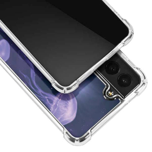 Rachel Anderson Mermaid and Jellyfish Galaxy S21 Plus 5G Clear Case