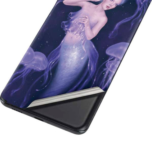 Rachel Anderson Mermaid and Jellyfish Galaxy S21 Plus 5G Skin