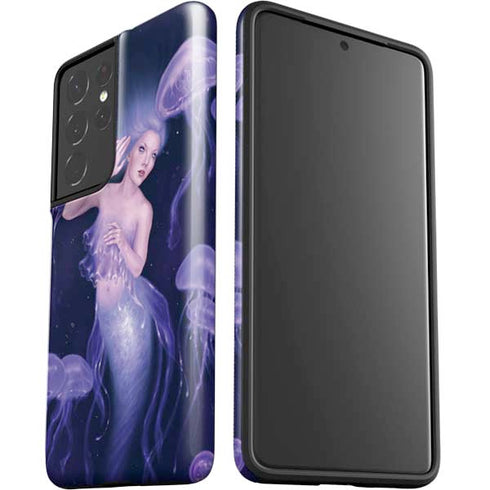 Rachel Anderson Mermaid and Jellyfish Galaxy S21 Ultra 5G Pro Case