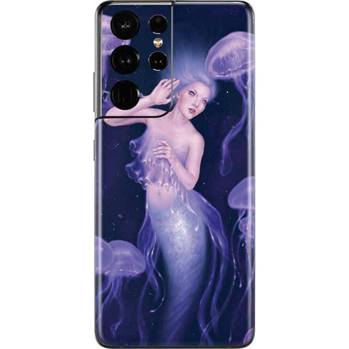 Rachel Anderson Mermaid and Jellyfish Galaxy S21 Ultra 5G Skin