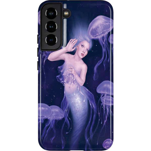 Rachel Anderson Mermaid and Jellyfish Galaxy S22 Plus Pro Case