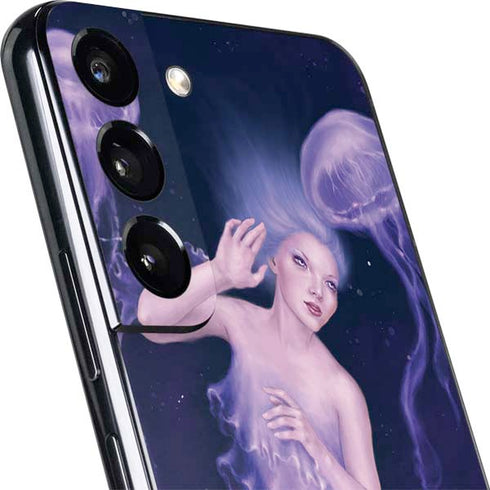 Rachel Anderson Mermaid and Jellyfish Galaxy S22 Plus Skin