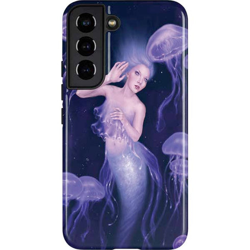 Rachel Anderson Mermaid and Jellyfish Galaxy S22 Pro Case