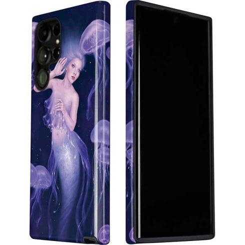 Rachel Anderson Mermaid and Jellyfish Galaxy S22 Ultra Pro Case