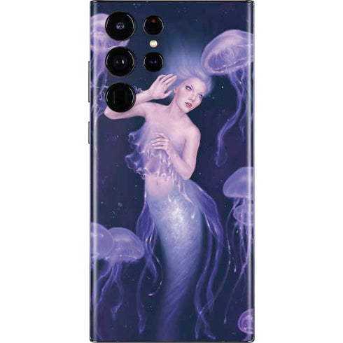 Rachel Anderson Mermaid and Jellyfish Galaxy S22 Ultra Skin