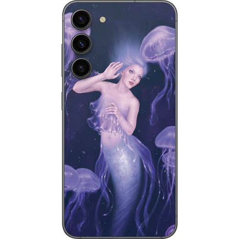 Rachel Anderson Mermaid and Jellyfish Galaxy S23 Plus Skin