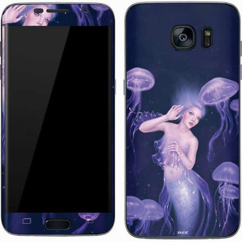 Rachel Anderson Mermaid and Jellyfish Galaxy S7 Skin
