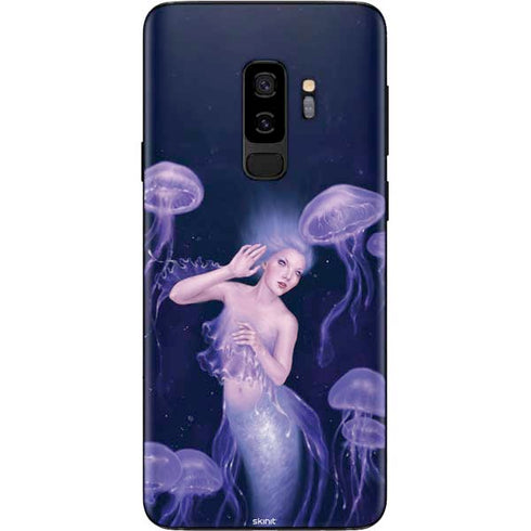 Rachel Anderson Mermaid and Jellyfish Galaxy S9 Plus Skin