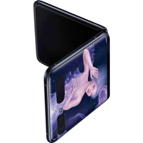 Rachel Anderson Mermaid and Jellyfish Galaxy Z Flip Skin