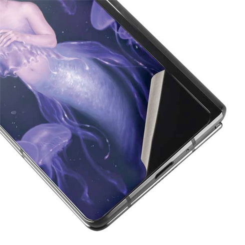 Rachel Anderson Mermaid and Jellyfish Galaxy Z Fold2 5G Skin
