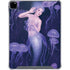 Rachel Anderson Mermaid and Jellyfish iPad Pro 12.9in (2020) Clear Case
