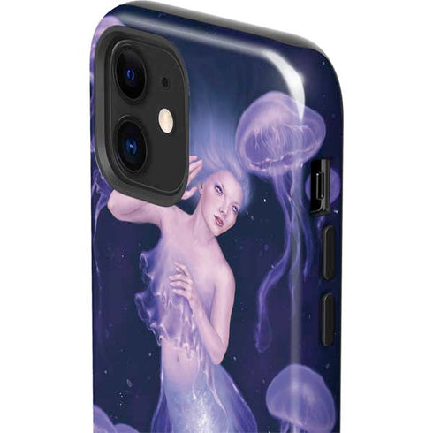 Rachel Anderson Mermaid and Jellyfish iPhone 12 Impact Case