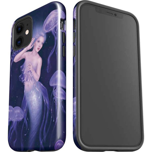 Rachel Anderson Mermaid and Jellyfish iPhone 12 Impact Case