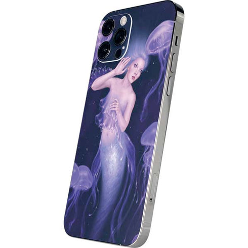 Rachel Anderson Mermaid and Jellyfish iPhone 12 Pro Skin