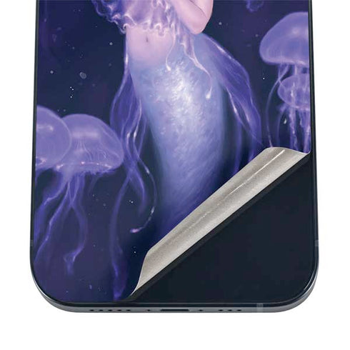 Rachel Anderson Mermaid and Jellyfish iPhone 12 Skin