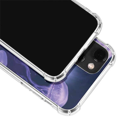 Rachel Anderson Mermaid and Jellyfish iPhone 14 Plus Clear Case