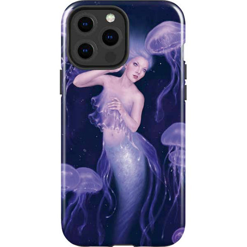 Mermaid and Jellyfish by Rachel Anderson iPhone 15 Pro Max Impact Case