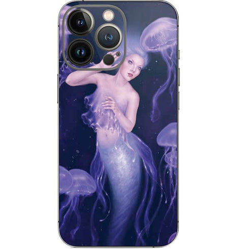 Rachel Anderson Mermaid and Jellyfish iPhone 14 Pro Skin