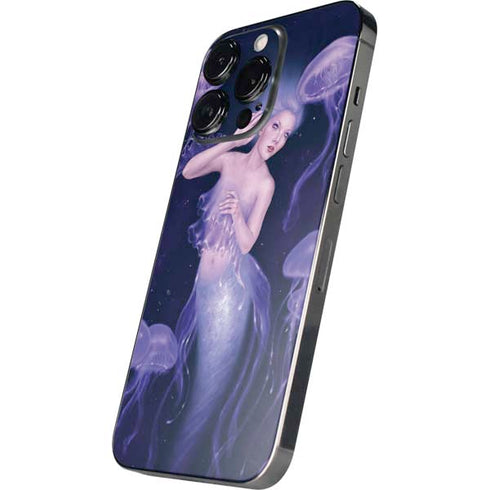 Rachel Anderson Mermaid and Jellyfish iPhone 14 Pro Skin