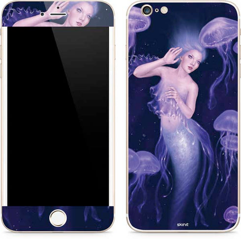 Rachel Anderson Mermaid and Jellyfish iPhone 6/6s Plus Skin