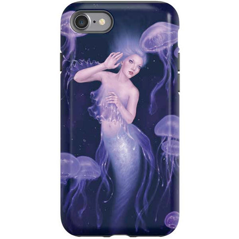 Rachel Anderson Mermaid and Jellyfish iPhone SE (2nd & 3rd Gen) Pro Case