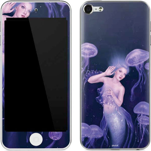 Rachel Anderson Mermaid and Jellyfish Apple iPod Skin
