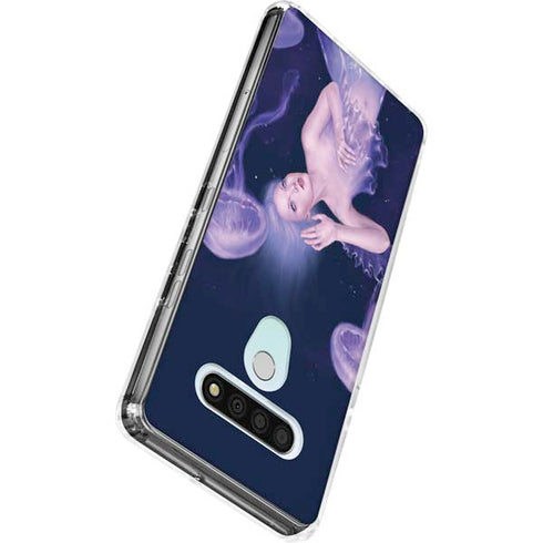 Mermaid and Jellyfish by Rachel Anderson LG Stylo 6 Clear Case