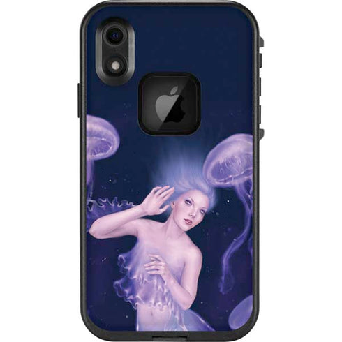 Rachel Anderson Mermaid and Jellyfish LifeProof Fre iPhone Skin